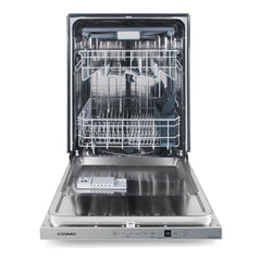 Cosmo Cosmo 24 in. Vista Collection Built-in Dishwasher, Advanced Sanitize Technology, Ultra-Quiet Operation in Stainless Steel - COS-DWV24TTR