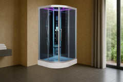 Platinum 42" Corner Steam Shower - DZ901 - The Home Selection
