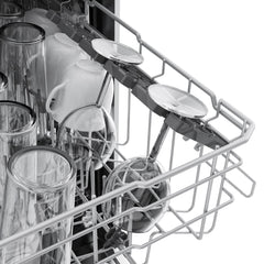 Forno Rivestito Panel Ready Dishwasher, Quiet 45dB, Energy Star Certified - Upper Rack Close Up - The Home Selection