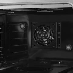 Forno Valente 48-Inch Dual Fuel Range – 8 Sealed Burners – 94,000 BTU Cooktop Output – 6.7 Cu. Ft. Double Oven – Telescopic Racks - FFSGS6199-48CP