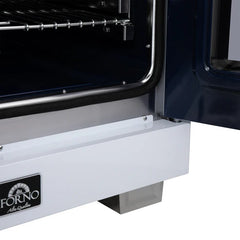 Forno Valente 48-Inch Gas Range – 8 Sealed Burners – 94,000 BTU Cooktop Output – 6.7 Cu. Ft. Double Oven – Telescopic Racks - FFSGS6387-30