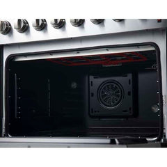 Forno Marco 36-Inch Dual Fuel Range Stainless Steel, 6 Sealed Burners - 67,000 BTU, 5.36 cu.ft. True Convection Oven - FFSGS6197-36