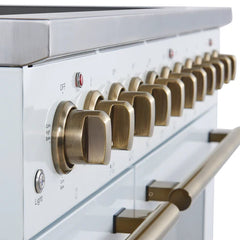 Forno Paolo 48-Inch Freestanding Electric Range – 6.7 Cu. Ft. – True Convection Oven – Energy Efficient - FFSEL6011-48