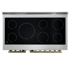 Forno Paolo 48-Inch Freestanding Electric Range – 6.7 Cu. Ft. – True Convection Oven – Energy Efficient - FFSEL6011-48