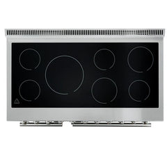 Forno Paolo 48-Inch Freestanding Electric Range – 6.7 Cu. Ft. – True Convection Oven – Energy Efficient - FFSEL6011-48