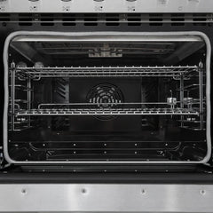 Forno Paolo 48-Inch Freestanding Electric Range – 6.7 Cu. Ft. – True Convection Oven – Energy Efficient - FFSEL6011-48