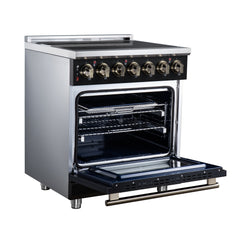 Forno 30" Freestanding Electric Range with 5 Elements, FFSEL6020-30 - The Home Selection