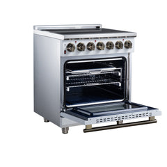Forno 30" Freestanding Electric Range with 5 Elements, FFSEL6020-30 - The Home Selection