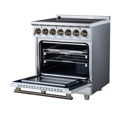 Forno 30" Freestanding Electric Range with 5 Elements, FFSEL6020-30 - The Home Selection