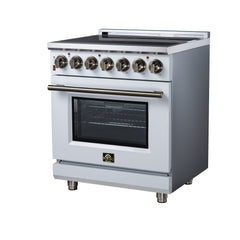 Forno 30" Freestanding Electric Range with 5 Elements, FFSEL6020-30 - The Home Selection