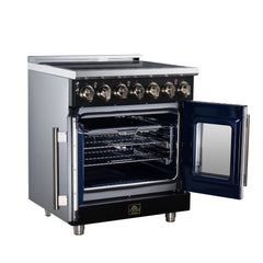 Forno 30" Freestanding French Door Electric Range with 5 Elements, FFSEL6955-30 - The Home Selection