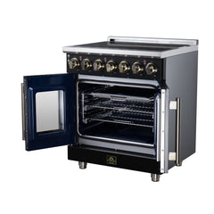 Forno 30" Freestanding French Door Electric Range with 5 Elements, FFSEL6955-30 - The Home Selection