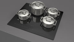 Fulgor Milano 24” Vetroceramic Cooktop - F7RT24B1