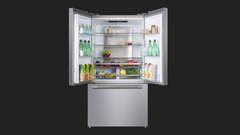 Fulgor Milano 36” Stainless Steel French Door Refrigerator with Bottom Freezer - FM4FBM36SS