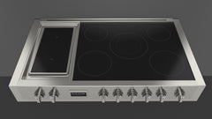 Fulgor Milano - SOFIA 48” PRO INDUCTION RANGETOP WITH GRIDDLE - F6IRT485GS1