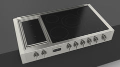 Fulgor Milano - SOFIA 48” PRO INDUCTION RANGETOP WITH GRIDDLE - F6IRT485GS1