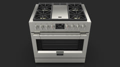 Fulgor Milano - Sofia Pro 36” Dual Fuel Range with Griddle - F6PDF364GS1