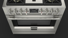 Fulgor Milano - Sofia Pro 36” Dual Fuel Range with Griddle - F6PDF364GS1