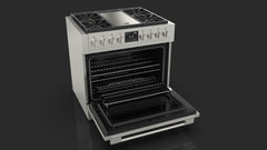 Fulgor Milano - Sofia Pro 36” Dual Fuel Range with Griddle - F6PDF364GS1