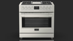 Fulgor Milano - Sofia 36” Pro All-Gas Range with Griddle - F6PGR364GS2