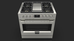 Fulgor Milano - Sofia 36” Pro All-Gas Range with Griddle - F6PGR364GS2