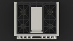 Fulgor Milano - Sofia 36” Pro All-Gas Range with Griddle - F6PGR364GS2