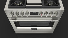 Fulgor Milano - Sofia 36” Pro All-Gas Range with Griddle - F6PGR364GS2
