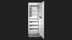 Fulgor Milano 30” Built-In Freezer Column – Premium Freezer Storage Solution - F7IFC30O1