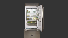 Fulgor Milano 36” Sofia Pro Refrigerator - Built-In, Premium Design - F7PBM36S2