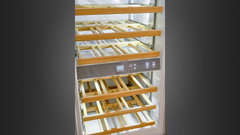 Fulgor Milano 24 Sofia Pro Wine Cellar, 54-Bottle Capacity - F7PBW24S2