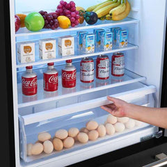 Forno Milano Espresso 31-Inch 17.2 cu. ft. Bottom Freezer Right Swing Door Refrigerator in Black - FFFFD1785-31BLK