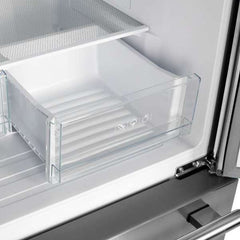 Forno 30-Inch French Door Built-In Refrigerator with 17.5 Cu Ft and Ice Maker in Stainless Steel with 4” Decorative Grill (FFFFD1974-35SG)