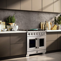 Forno Rimini Outdoor Kitchen 30" BBQ 62,600 BTU, 3 Burners with Sear & Rotisserie, 2.4 cu.ft. Beverage Center, Stainless Steel Sink, Black Cabinets & Gray Sintered Stone Countertop - FODKT2544BLK