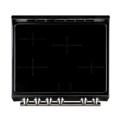 Forno Leonardo Espresso 30-Inch Slide-In Black Induction Range - FFSIN0982-30BLK