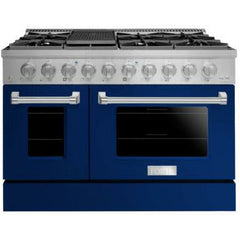 Forte 48 Inch Natural Gas Freestanding Range - FGR488B