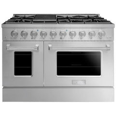 Forte 48 Inch Natural Gas Freestanding Range - FGR488B