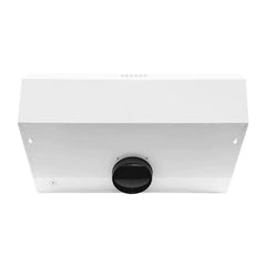 FORNO Premium 2-Piece Kitchen Bundle - Leonardo Espresso 30" White Range, 30" White Range Hood - FBDL-002-03US