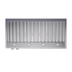 Forno Biagio 48" Wall Mounted Range Hood, Stainless Steel, Heavy Duty - The Home Selection