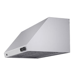 Forno Biagio 48" Wall Mounted Range Hood, Stainless Steel, Heavy Duty - The Home Selection