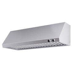 Forno Biagio 60" Wall Mounted Range Hood, Stainless Steel, Heavy Duty - The Home Selection