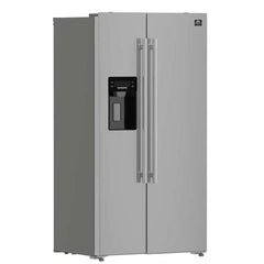 Forno 36 in. Side by Side Refrigerator with Ice Maker, FFRBI1844-36SB