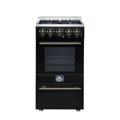 Forno Lamazze 20-Inch Freestanding Gas Range – Compact Design  - FFSGS6265-20
