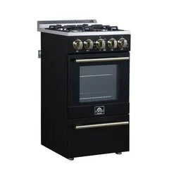 Forno Lamazze 20-Inch Freestanding Gas Range – Compact Design  - FFSGS6265-20