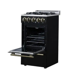 Forno Lamazze 20-Inch Freestanding Gas Range – Compact Design  - FFSGS6265-20