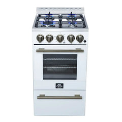 Forno Lamazze 20-Inch Freestanding Gas Range – Compact Design  - FFSGS6265-20