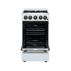 Forno Lamazze 20-Inch Freestanding Gas Range – Compact Design  - FFSGS6265-20