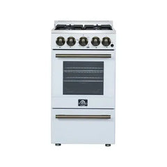 Forno Lamazze 20-Inch Freestanding Gas Range – Compact Design  - FFSGS6265-20