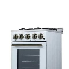 Forno Lamazze 20-Inch Freestanding Gas Range – Compact Design  - FFSGS6265-20
