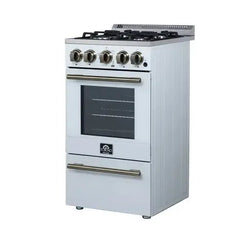 Forno Lamazze 20-Inch Freestanding Gas Range – Compact Design  - FFSGS6265-20