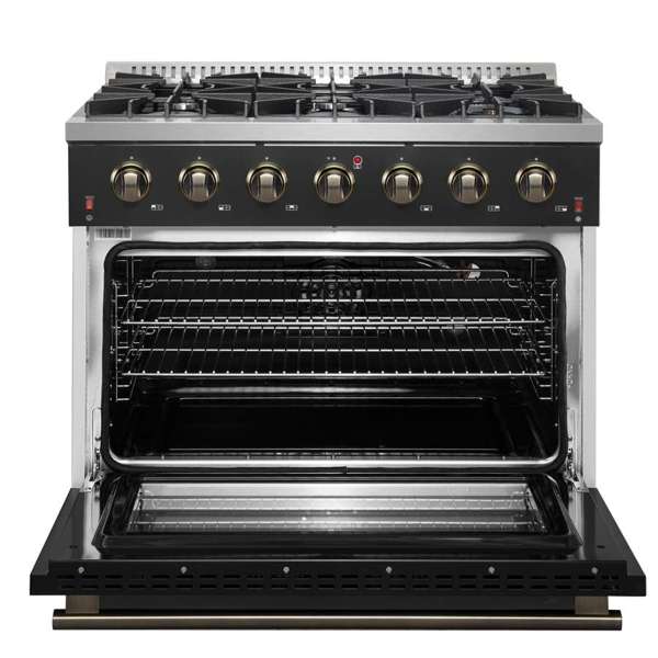 Forno 36" Galiano Gas Range with 6 Burners - FFSGS6244-36